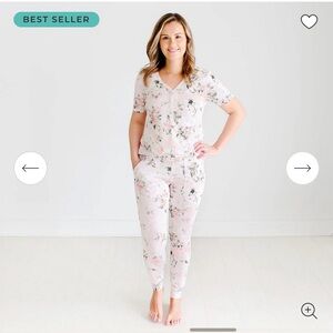 Posh Peanut Floral Pajama Set
